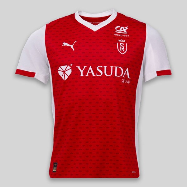 Tailandia Camiseta Stade de Reims Primera equipo 2025-26